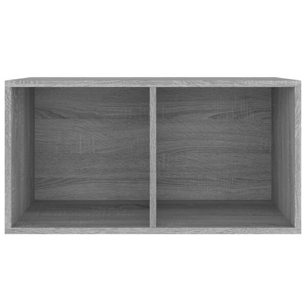 vidaXL LP Storage Box Gray Sonoma Engineered Wood Medium