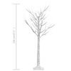 vidaXL Christmas Tree White Plastic Small Christmas Tree Other