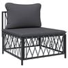 vidaXL Garden Lounge Set Anthracite