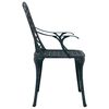 vidaXL Garden Chair Green 61 x 60.5 x 93cm Aluminium