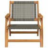 vidaXL Garden Furniture 2 pcs Grey 26.38 x 30.71 x 28.74 in