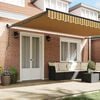 vidaXL Awning Multicolour 196.85 x 118.11 x 64.96 in