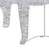 vidaXL Reindeer And Sleigh Christmas Decoration Set of 6 Silver