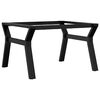 vidaXL Coffee Table Legs Y-Frame 27.6"x23.6"x16.9" Steel
