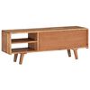 vidaXL TV Cabinet Natural wood Solid acacia wood Standard TV Cabinet