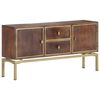 vidaXL Sideboard Honey Brown Solid mango wood Medium Sideboard