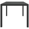 vidaXL Dining Set Grey, Black, Dark Grey