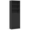 vidaXL Highboard Black Engineered wood Extra Tall Highboard