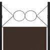 vidaXL 5-Panel Room Divider Brown 78.7"x70.9"