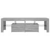 vidaXL TV Cabinet Grey sonoma Engineered wood 55.1 x 14.4 x 15.7 in