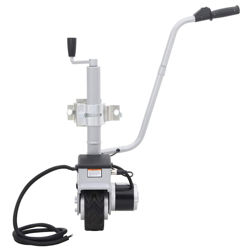 vidaXL Aluminum Motorized Jockey Wheel Trailer Mover 12 V 350 W