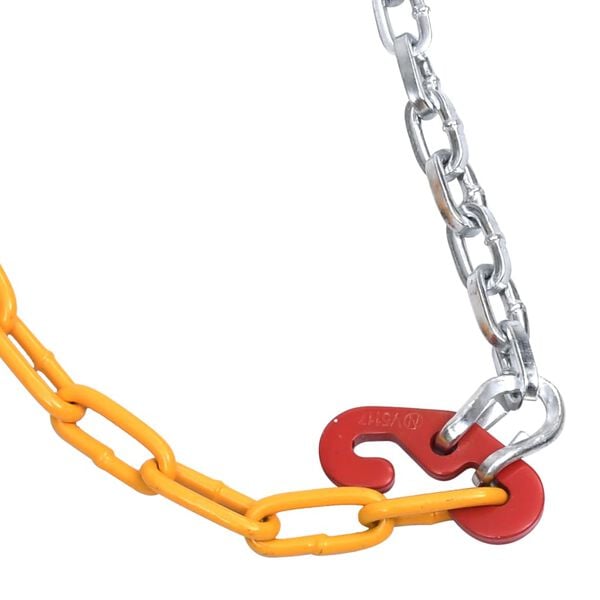 vidaXL Car Tyre Snow Chains 2 pcs 0.63 " SUV 4x4 Size 450