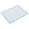 vidaXL Pet Training Pad Set of 400 Blue and white