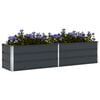 vidaXL Planter Anthracite 480 x 50 x 45 cm Galvanised Steel