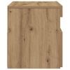 vidaXL TV Cabinet Set of 2 Artisan oak Engineered wood Medium
