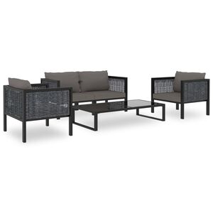 vidaXL Garden Lounge Set Anthracite, Dark Grey