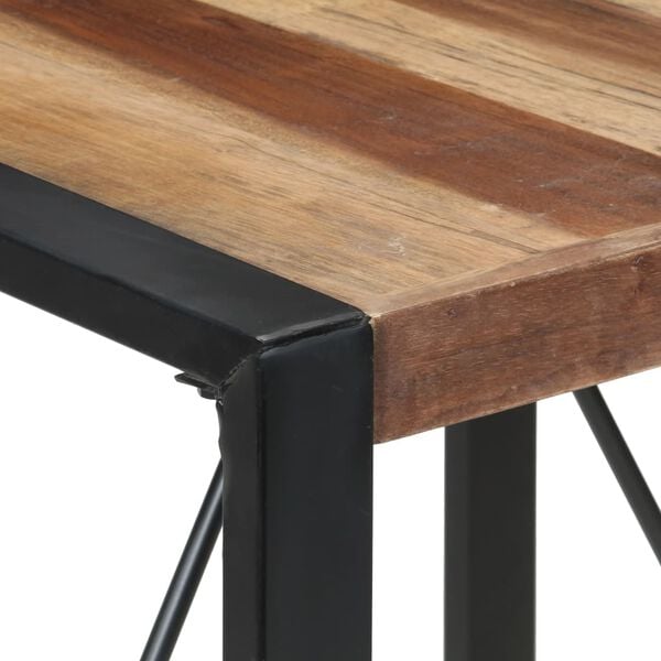 vidaXL Dining Table Natural Wood Solid acacia wood, Rubberwood