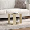 vidaXL Coffee Table Sonoma Oak Engineered Wood Small Coffee Table