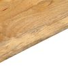 vidaXL Table Top Natural wood Solid mango wood 43.3x23.6 in Durable