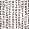 vidaXL Insect Curtain Taupe and White 35.4x86.6" Chenille