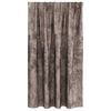 vidaXL Velvet Curtains 2 pcs Cappuccino 55.12 x 55.12 in Velvet