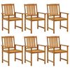 vidaXL Garden Dining Set Natural Wood Solid Acacia Wood with an Oil Finish