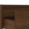 vidaXL TV Cabinet Brown oak Engineered wood Standard TV Cabinet