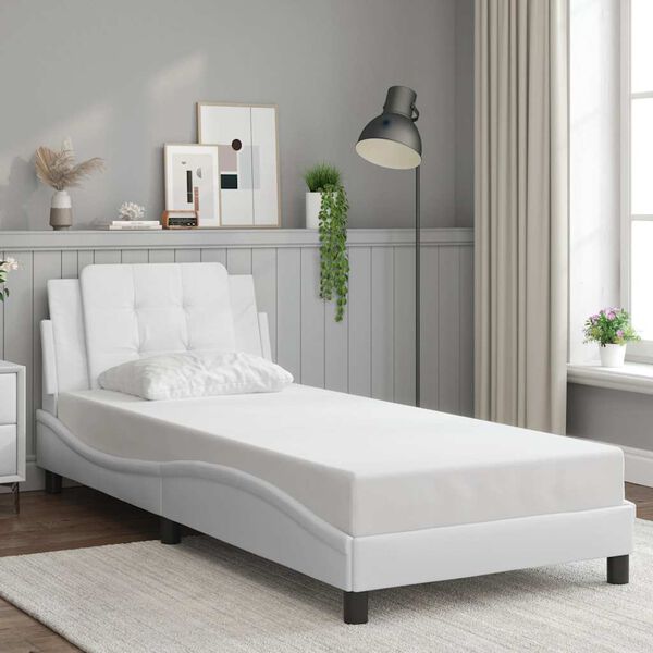 vidaXL Bed Frame White