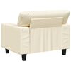 vidaXL Sofa Chair Cream
