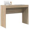 vidaXL Desk Sonoma Oak 39.37 x 15.75 x 29.92 in