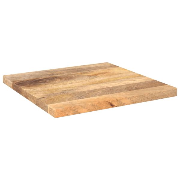 vidaXL Table Top 19.7"x19.7"x1.5" Square Solid Wood Mango