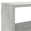 vidaXL Wall Cube Shelf Concrete Grey Engineered Wood Large