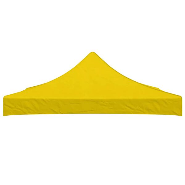 vidaXL Party Tent Roof 9.8'x9.8' Yellow 0.9 oz/ft²