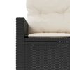 vidaXL Patio Sofa Set Black, Cream white