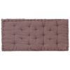 vidaXL Pallet Cushion Taupe 100% cotton and cotton blend Extra Large