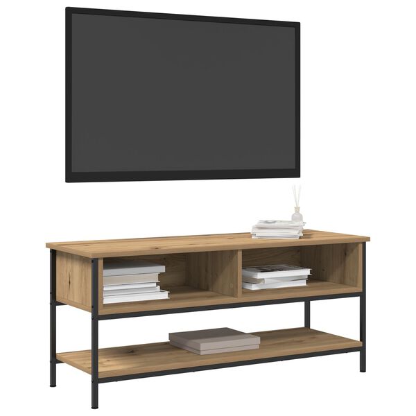vidaXL TV Cabinet Set Artisan Oak 39.37 x 13.78 x 17.72 in