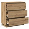 vidaXL Bedside Cabinet Artisan Oak 27.95 x 13.58 x 29.53 in