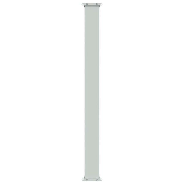 vidaXL Side Awning Blue Polyester fabric with PU coating 47.2x118.1 in