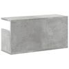 vidaXL Wall Cabinet Concrete grey Engineered wood Medium Wall Cabinet