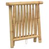 vidaXL Magazine Rack Natural Bamboo Bamboo 16.5 in x 12.0 in x 13.6 in