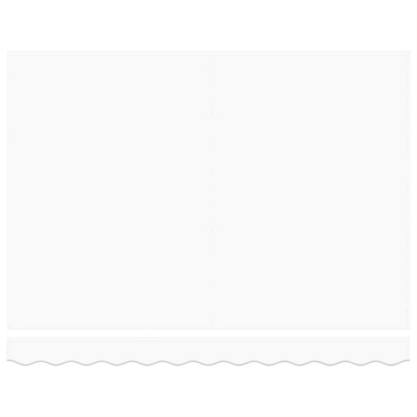 vidaXL Awning White 350 x 250 x 165 cm Polyester and Aluminium