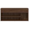 vidaXL Shoe Bench Brown Oak Engineered Wood Medium Shoe Bench