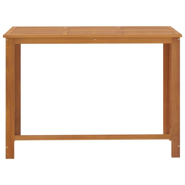 vidaXL Garden Bar Set Black, Wood