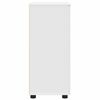 vidaXL Bathroom Cabinet with Storage White 23.62 x 13.78 x 31.50 in
