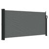 vidaXL Retractable Side Awning Anthracite