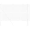 vidaXL Welded Wire Fence Silver 5.2'x 82'