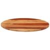 vidaXL Table Top Brown Solid Acacia wood 19.7 in Diameter Durable