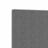 vidaXL LED Headboard with LED Strip Lights Light gray 70.9" fabric