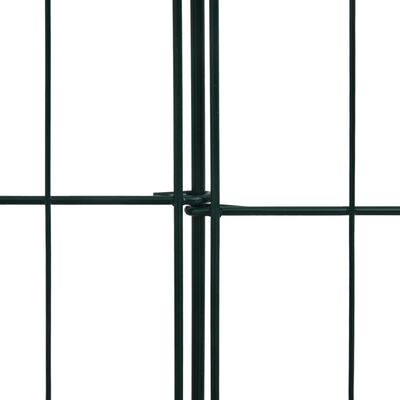 vidaXL Garden Fence Set 45.3"x31.1" Green