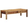 vidaXL Coffee Table Brown 110 x 54 x 35 cm Solid Reclaim Wood